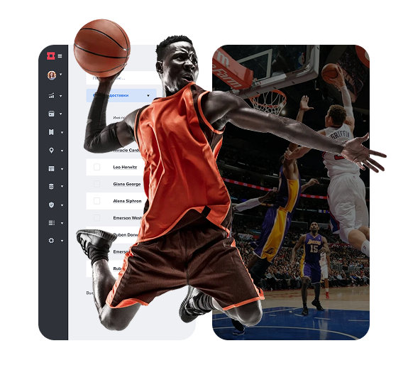 Software CRM de venta de entradas de baloncesto: ventas, fans y control de acceso