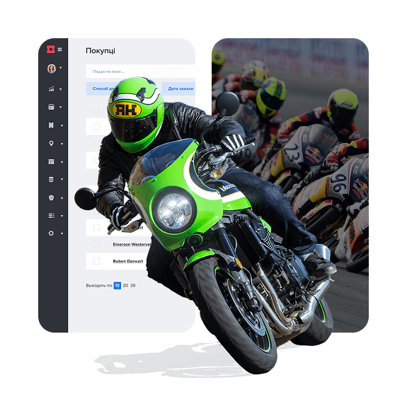 CRM software pro prodej jízdenek pro motoristický sport: prodej, fan CRM a vstup