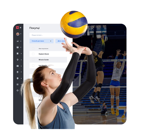 Software CRM de venta de entradas de voleibol: ventas, fans y control de acceso