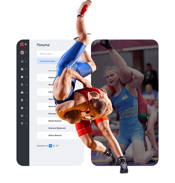 Wrestling ticketing CRM software: prodej, fan CRM a vstup